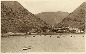 Jamestown, St Helena - view from the sea Jamestown, St Helena - view from the sea