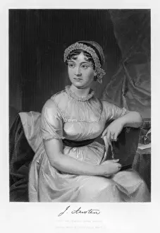 Author Prints: Jane Austen Print