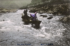 Japan - Navigating the rapids of the Hozu River Japan - Navigating the rapids of the Hozu River