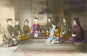 Japanese Wedding Ceremony series - Bride and Parents-in-Law Japanese Wedding Ceremony series - Bride and Parents-in-Law
