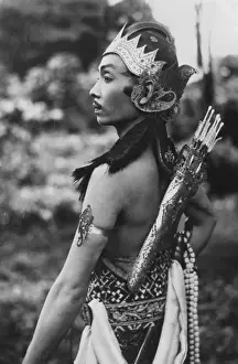 Indonesian Traditional Clothing Prints: Javanese Dancer