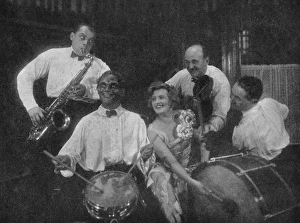 A jazz band from the Schiller Theatre, Berlin (1927) A jazz band from the Schiller Theatre, Berlin (1927)