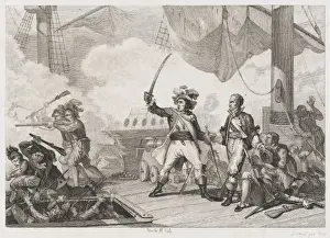 Historical Naval Warfare Images Prints: Jean Bart in Action