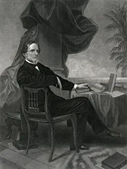 Jefferson Davis Print - President of the Confederacy