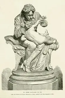 Edward Jenner Inoculating Son Print