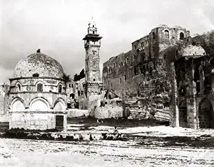 Vintage Jerusalem Photos Prints: Jerusalem, circa 1870s
