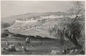 Jerusalem City View Prints: Jerusalem / General C1850