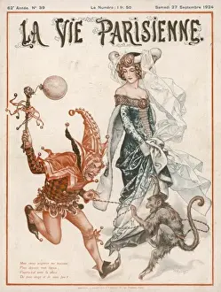 Historical Prints Online Prints: Jester and Lady
