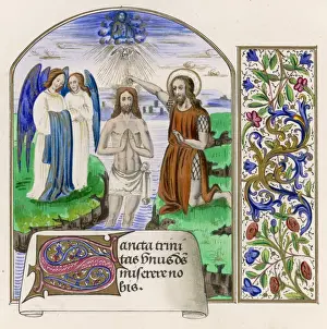 Jesus is Baptised Print