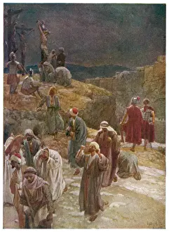 Christian Art Prints: JESUS DIES