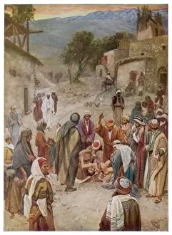 Christian Art Prints Online Prints: Jesus Heals a Boy