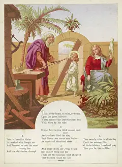 Christian Art Prints Online Prints: Jesus Learns Carpentry
