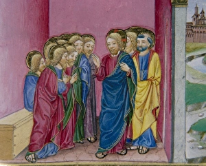 Jesus predicts that Peter will betray him three times. Codex Jesus predicts that Peter will betray him three times. Codex