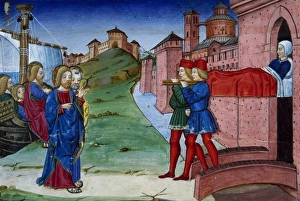 Jesus returns to Nazareth where they present him a Jesus returns to Nazareth where they present him a