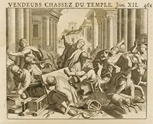 Jesus Expels Money-Changers Print