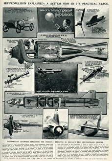 Jet propulsion explained by G. H. Davis Jet propulsion explained by G. H. Davis