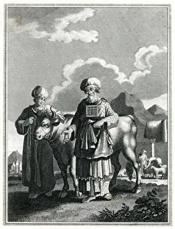 Jewish Priest wearing traditional clothing Jewish Priest wearing traditional clothing