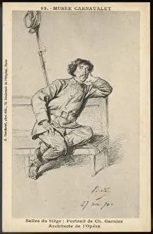 Charles Garnier Architect Prints: Jlc Garnier / Postcard