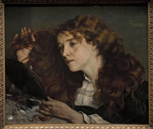 Jo, the Beautiful Irish Girl, 1866, by Gustave Courbet Jo, the Beautiful Irish Girl, 1866, by Gustave Courbet