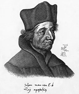 Johannes Eck German Churchman Print 1486-1543