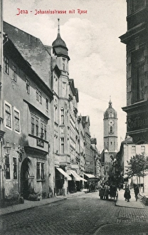 Johannisstrasse, Jena, Thuringia, Germany Johannisstrasse, Jena, Thuringia, Germany