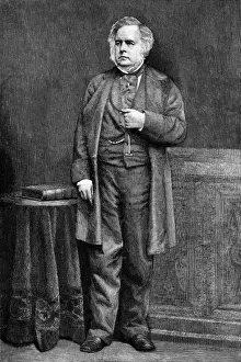 Victorian Era Politicians UK Prints: John Bright (Full Length