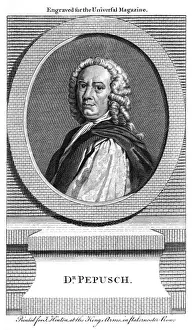 English Music History Prints: John Christopher Pepusch