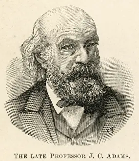 Historical Astronomy Figures Prints: John Couch Adams