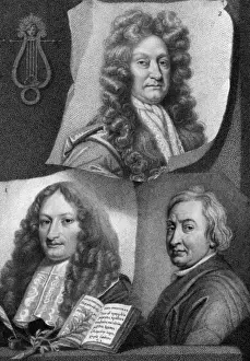 John Dryden Portrait Prints: John Dryden Evans