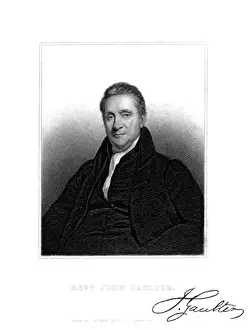 Print of John Gaulter, Methodist churchman