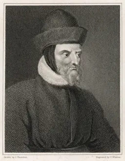 John Gower English poet Print