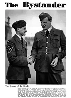 WW2 Aviation History Prints: John Hannah and Roderick Learoyd