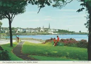 Prints of Dun Laoghaire From Sandycove, County Dublin, Republic of Ireland Map Prints: Dun Laoghaire From Sandycove Print, County Dublin Ireland