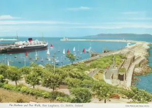 The Harbour and Pier Walk, Dun Laoghaire Print