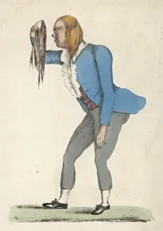 Victorian Era Theatre Prints: John Liston, Actor