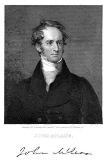 American Politician Biography Prints: John Mc Lean