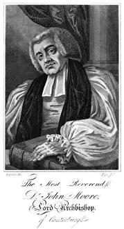 Church Of England Leader Prints: John Moore, Arch. Cant