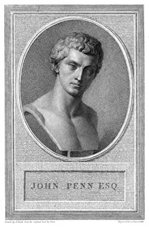 American Colonial History Images Prints: JOHN PENN