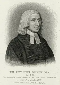 John Wesley Portrait Prints: John Wesley / Darton