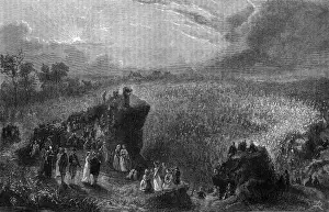 John Wesley Preaching Prints: John Wesley / Preaching