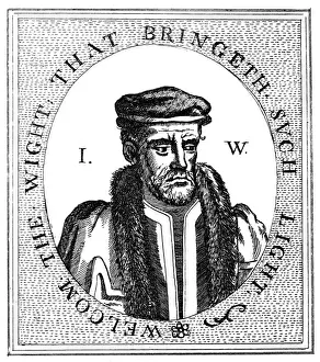 Early 16th-century woodcut Print of John Wight