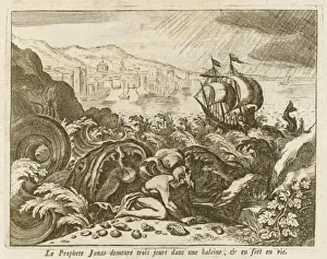 Old Testament Events Prints: Jonah Regurgitated
