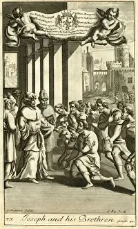 Bible Story Illustrations Online Prints: Joseph and his brethren