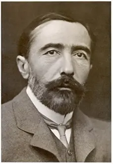 Joseph Conrad Print - Polish-born writer