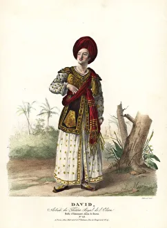 Joseph David as Idamore in Le Paria, 1821 Joseph David as Idamore in Le Paria, 1821