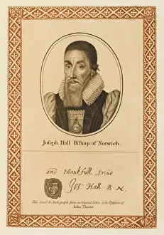 Joseph Hall, Bishop of Norwich Print