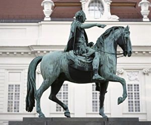 Joseph II (1741-1790). Holy Roman Emperor. Statue by sculpto Joseph II (1741-1790). Holy Roman Emperor. Statue by sculpto