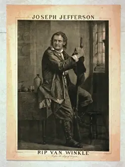Antique Posters For Sale Prints: Joseph Jefferson