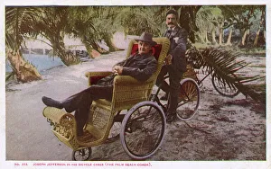 Joseph Jefferson in his bicycle Chair (The Palm Beach Coach) Joseph Jefferson in his bicycle Chair (The Palm Beach Coach)