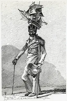 Joseph Johnson - crippled sailor begging Joseph Johnson - crippled sailor begging